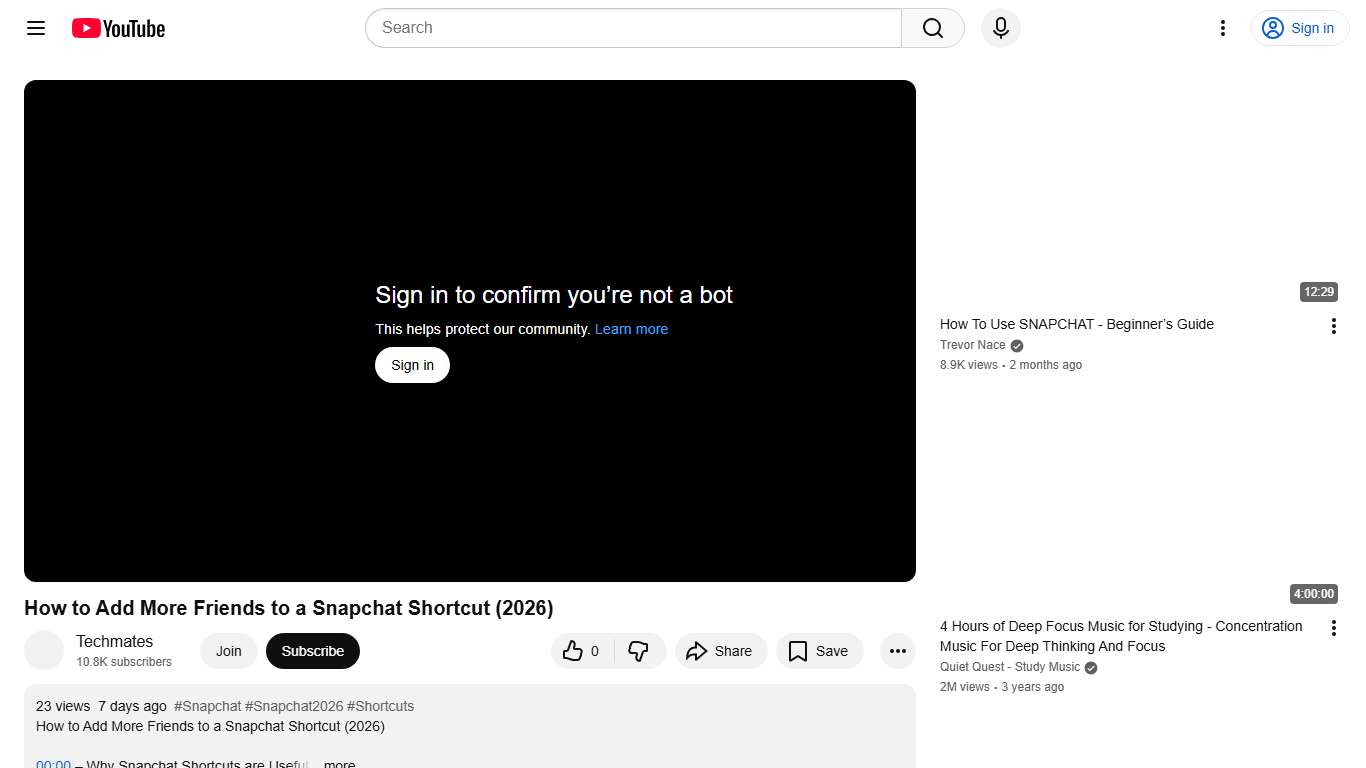 How to Add More Friends to a Snapchat Shortcut (2026) - YouTube